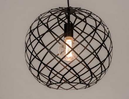 Lumidora Hanglamp 74310 - ELINN - E27 - Zwart - Metaal - ⌀ 40 cm