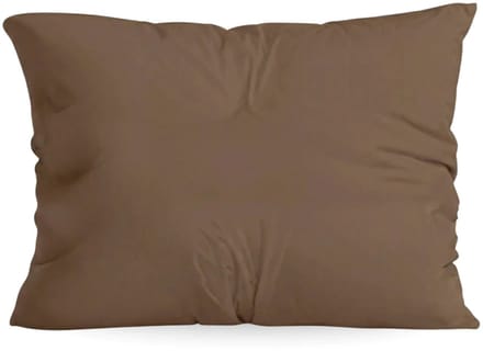 Zelesta Comfort Uni kussenslopen set van 2 - Mokka 80x80cm