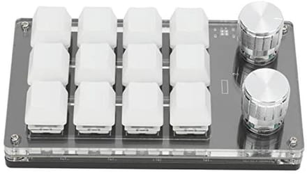 12 Toets Macro Toetsenbord - Programmeerbaar Mini Toetsenbord voor Gaming en Kantoor