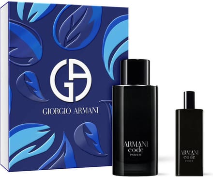 Armani Code Parfum geschenkset - Parfum 125ml + Parfum Travel Spray 15ml