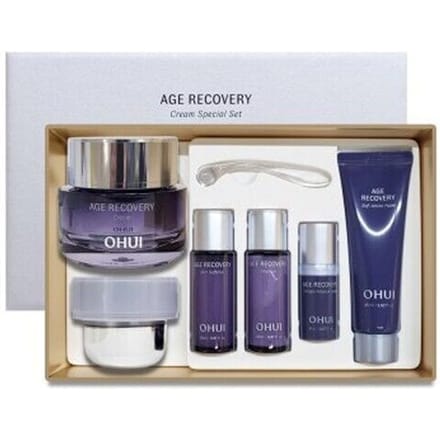 Leeftijd Herstel Crème Anti-Aging Speciale Set (50ml + Navulling 50ml) Koreaanse Luxe Merk Winkel gray