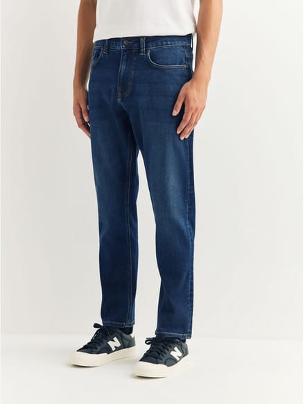 Next - Heren - Motionflex slim-fit jeans - Blauw