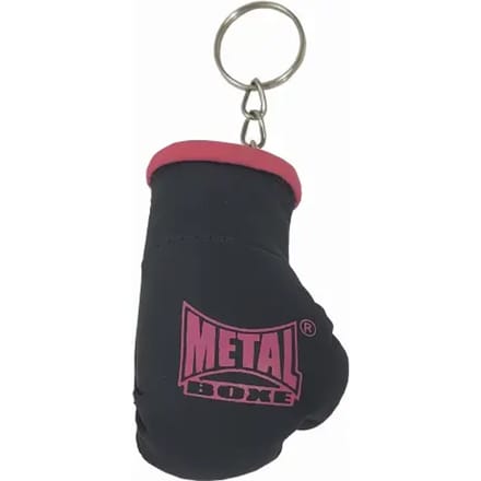 Mini handschoen sleutelhanger Metal Boxe