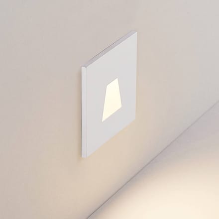 Molto Luce LED inbouwlamp Wall 68R IP44 SQ, wit, aluminium, CCT
