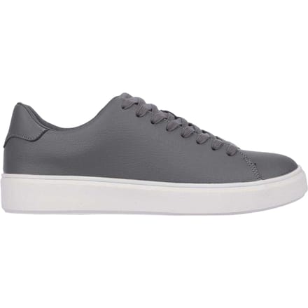Duck and Cover Volwassen Kremes PU Platform Trainers (Taupe)