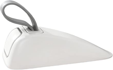 Deuralarm - Deurstopper Alarm - Beveiliging Binnenshuis - Dubbele Bescherming - 12.9 x 5.1 x 5.1 cm - Wit