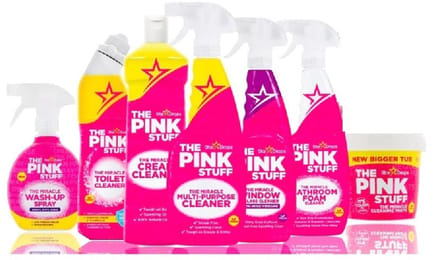 The Pink Stuff Complete Schoonmaakset - Krachtige Reiniging voor een Sprankelend Huis