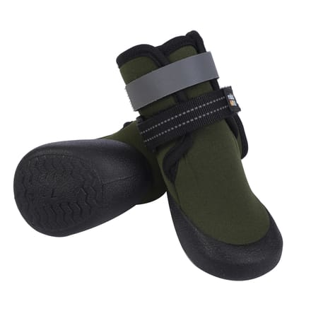 Rukka Trace hondenschoenen, donkergroen maat 2 schoenbreedte 37 mm