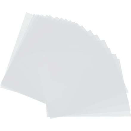 20 pièces Feuilles Thermorétractables Feuilles Plastiques Rétractables Transparentes Kit avec Anneaux Porte-clés pour Porte-clés Bijoux white