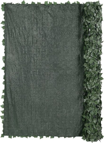 Luxe Privacy Hek - Donkergroen - 150x410cm - Decoratief - Schutting - Muur