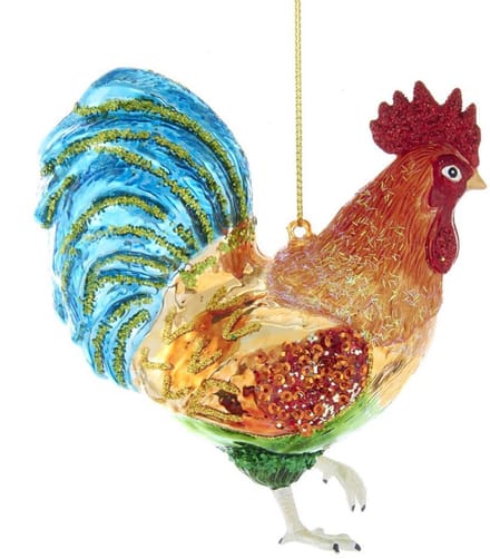 Noble Gems Rooster 3.5 InchKurt S. Adler