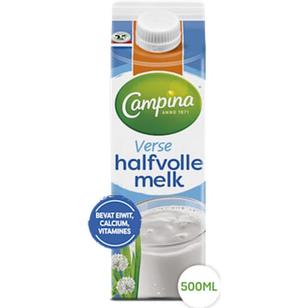 Halfvolle melk
