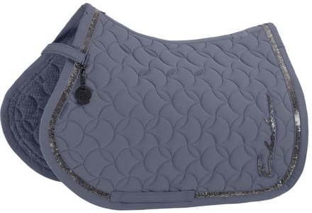 Eskadron Zadeldek Pro Soft Glitter Platinum 26/27 Full Slate Blue