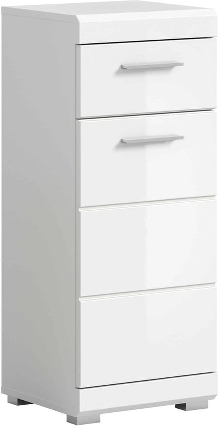 Scout staande kast wit hoogglans MDF TZ wit NB - 31x37x88cm
