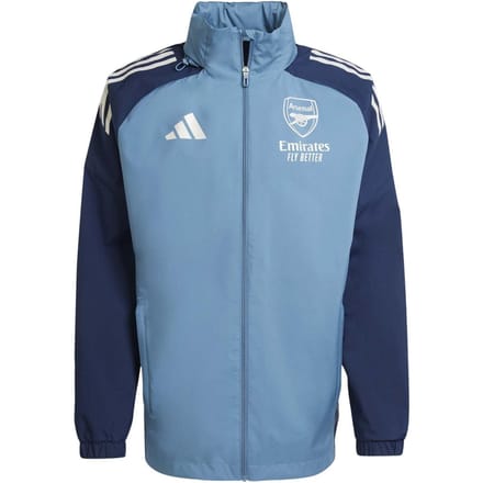 Castore Heren Arsenal FC Regular Raglan Jacket (Blauw)