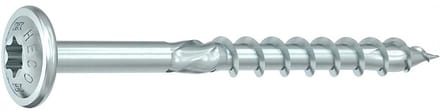Heco Topix-Plus Schroeven - Torx tellerkop - 8x 320mm - Deeldraad (50 stuks)