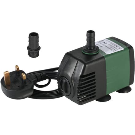 1500L/H 25W Dompelpomp voor Aquarium Tafelfonteinen UK Plug zwart