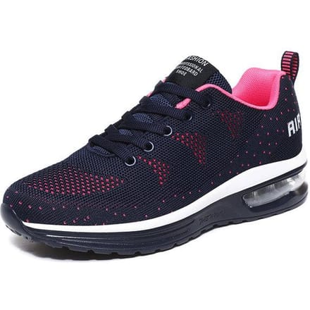 Dames Hardloopschoenen Ademende Sneakers met Luchtkussen 39 blauw