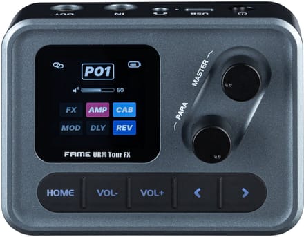 Fame URM Tour FX Portable Multi Effect Processor - Effect-unit voor gitaren