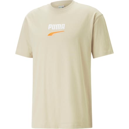 Puma Downtown Logo T-shirt Beige K088