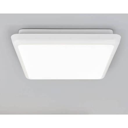 Arcchio LED plafondlamp Augustin, 25 x 25 cm, wit, IP54