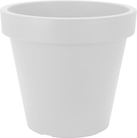 Relaxwonen - Bloempot Classic 40 Cm Kunststof Wit