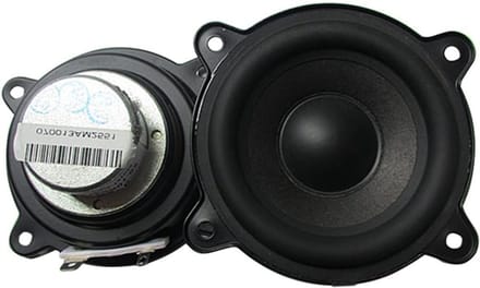 Full Range Speaker - Subwoofer - Muziek Luisteren - Sterke Dynamiek - 2.5 Inch - Wit