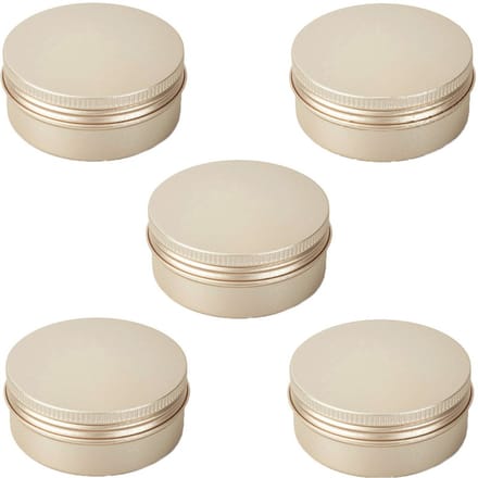 Aluminium blikje met schroefdop 10 ml 5-pack