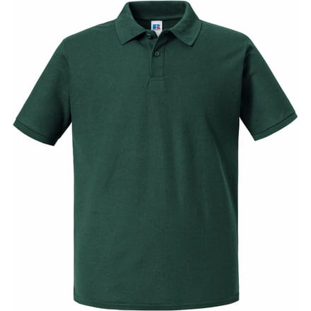 Russell Heren Authentiek Piqué Poloshirt (Fles groen)