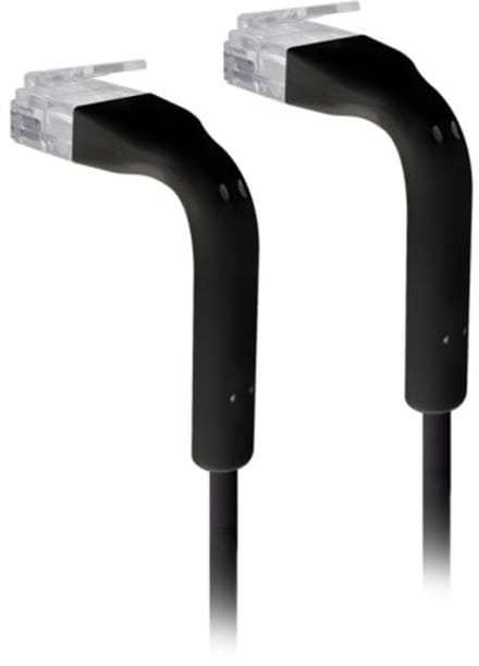 Ubiquiti UniFi Patch Cable Black 1 m - Zwart - 1m