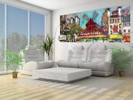 Moulin Rouge wallcovering