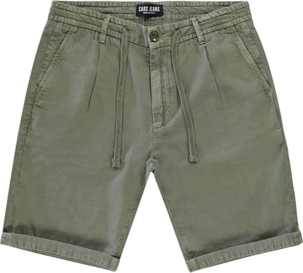 Cars Jeans Short Horan Heren Broek - Olive - Maat S