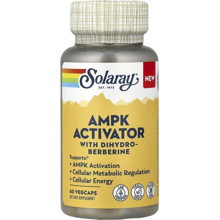 Solaray, Activateur AMPK avec Dihydroberbérine, 60 Capsules Végétales