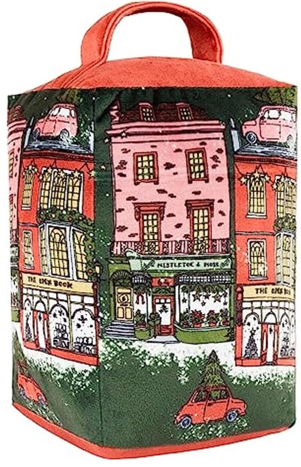 Kerst Deurstop met Sneeuwdecoraties