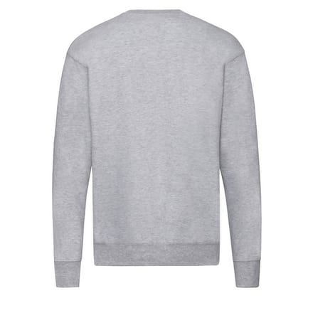 Fruit of the Loom Heren Lichtgewicht Set-In Sweatshirt (Heide Grijs)