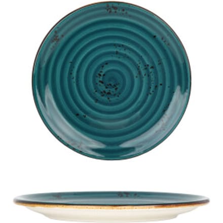 By Bone Dessertbord - Harmony Tropical - Porselein - 17 cm - set van 6