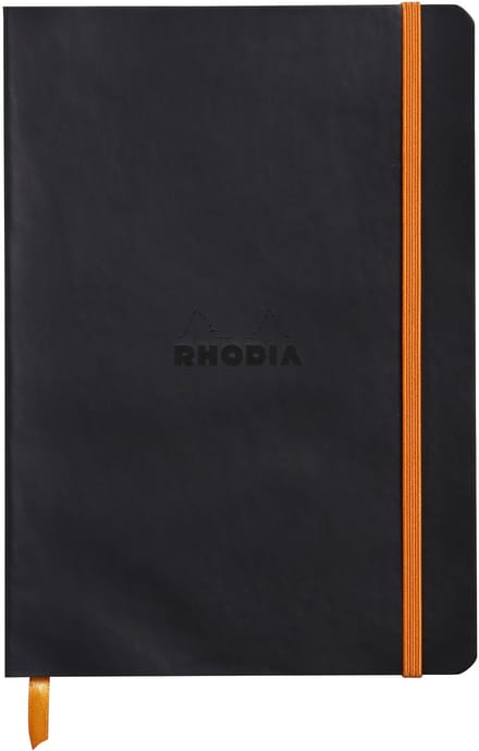 RHODIA notitieboek RHODIARAMA A5, gestippeld, zwart