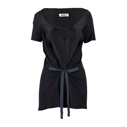 MM6 Maison Margiela lange top met lint - jaren '10