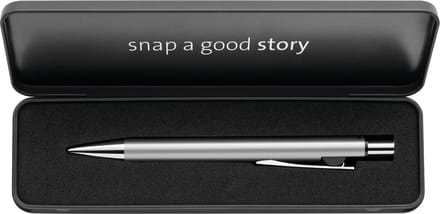 Pelikan balpen Snap Metallic K10 Zilver metal case