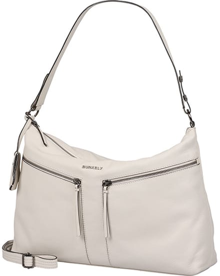 Burkely Rock Ruby Wide Hobo - Tas - Volwassenen - Wit