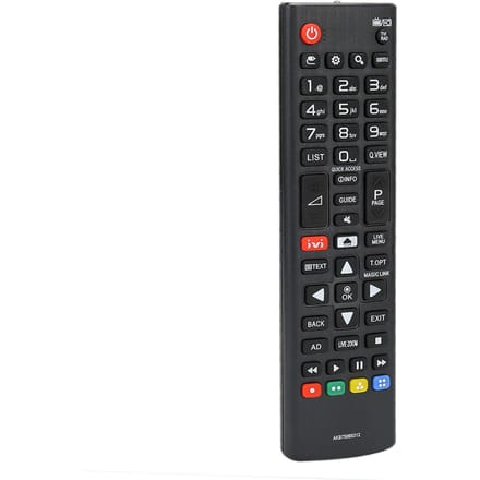 Vervangende afstandsbediening geschikt voor LG AKB75095312 24LJ480U 24MT49S 28LK480U 28MT49S LCD LED TV black