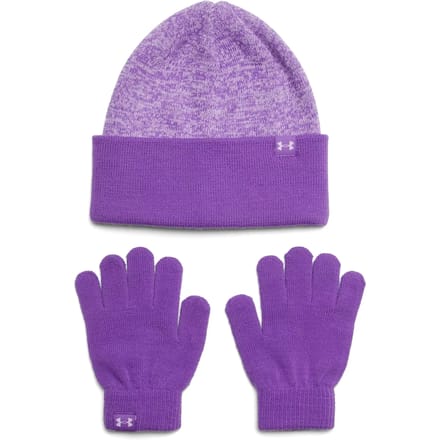 Under Armour Kinder Mütze G Beanie/Glove Combo Lavish 525-(US OSFM)