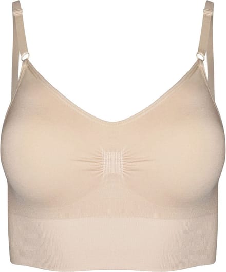 MAGIC Bodyfashion Low Back Bra Dames Beha Latte - Maat M