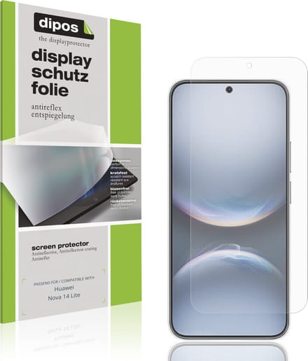 dipos – 4x Matte Beschermfolie geschikt voor Huawei Nova 14 Lite | Krasbestendige & antireflecterende Screenprotector Ultra-Thin