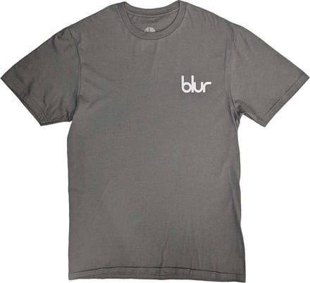 Blur - Pocket Blur / Parklife Heren T-shirt - M - Grijs
