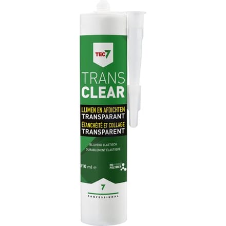 Tec7 Trans universele afdichtingskit Transparant 310ml