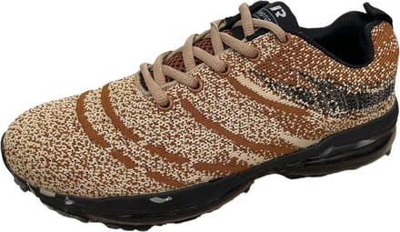 Sneakers heren bruin en zwart maat 41
