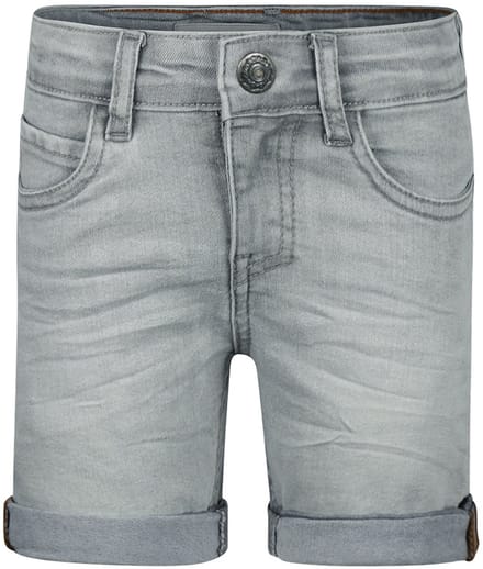 Koko Noko Jongens Loose Fit Jeans shorts - Grey jeans