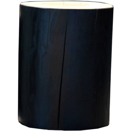 Jan Kurtz - Block Kruk rond - Hoogte 38 cm - Essen - zwart