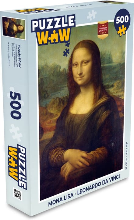 Puzzel Mona Lisa - Leonardo da Vinci - Legpuzzel - Puzzel 500 stukjes